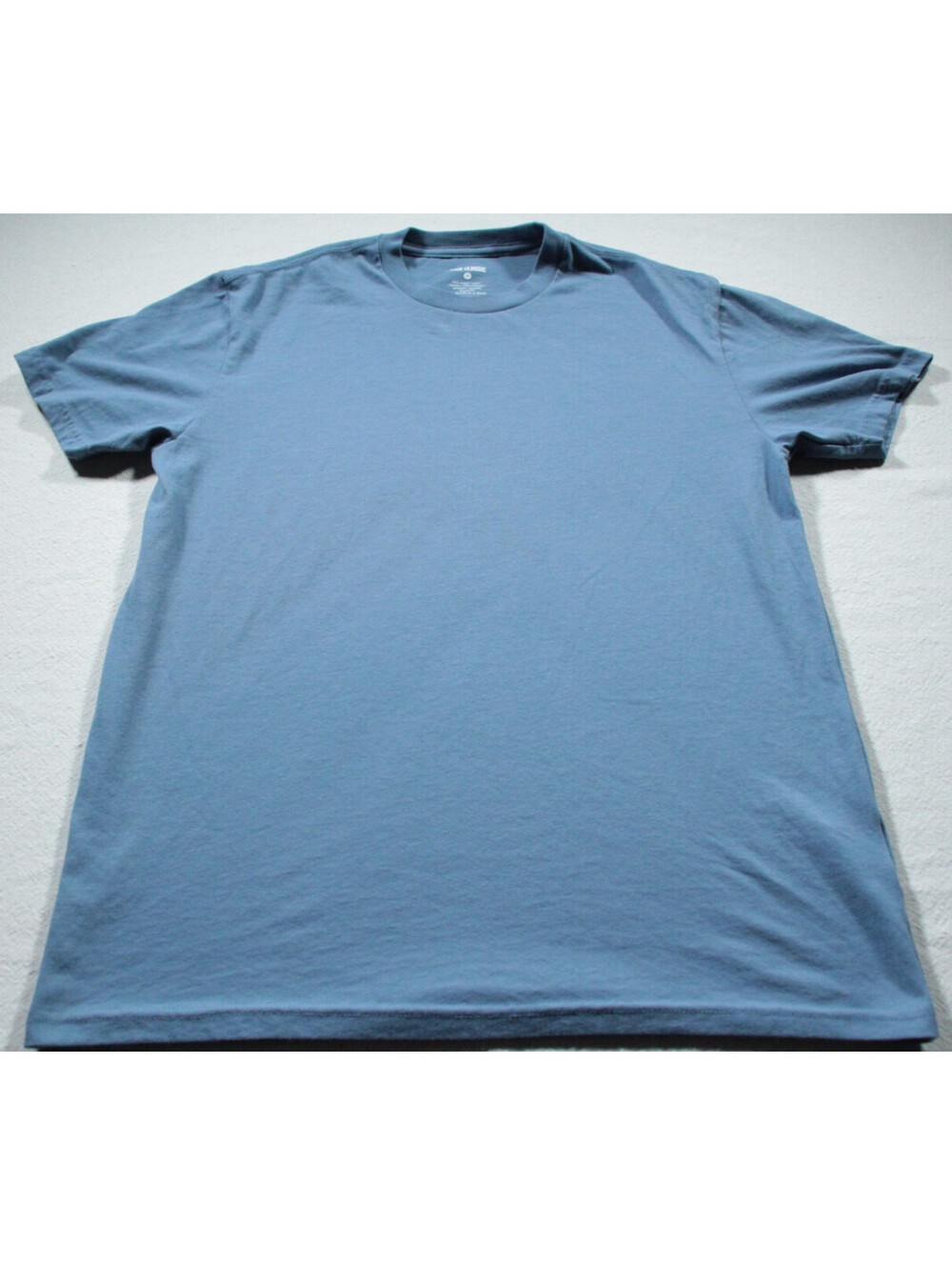 True Classic Crew T-Shirt M Men's Shirt Indigo Blue